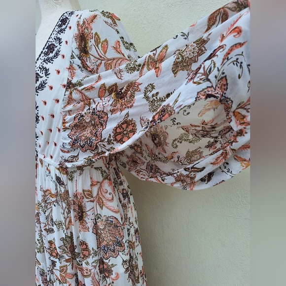 Anthropologie V-neck Longsleeve Maxi Dress - Picture 10 of 16